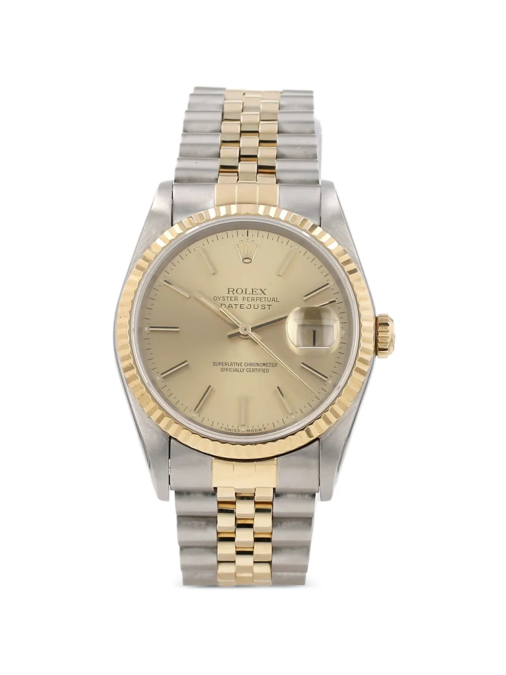 Rolex 1990 Datejust 36mm watch - Gold