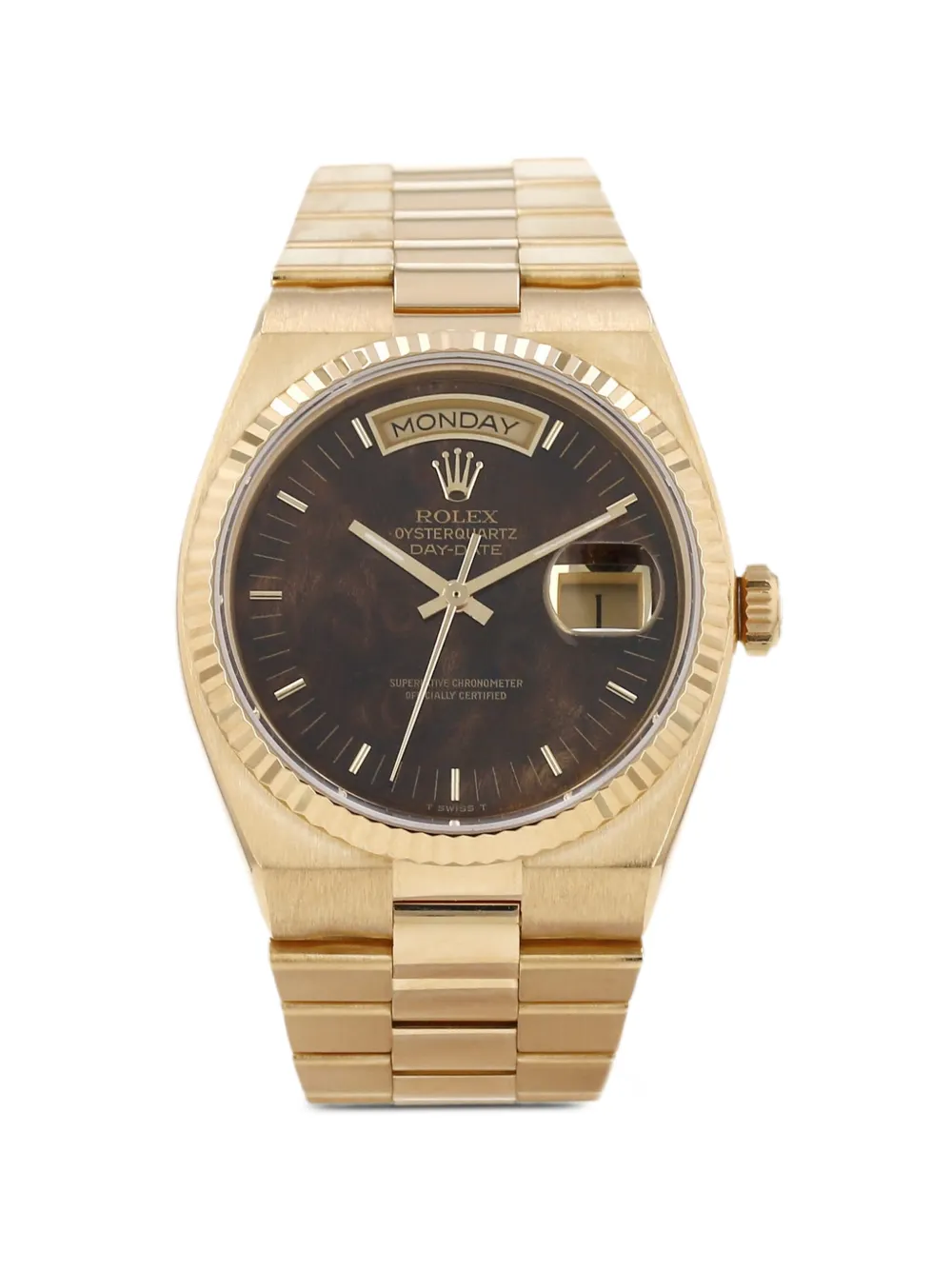 Rolex 1986 Oysterquartz Day-Date 36mm watch - Marrone