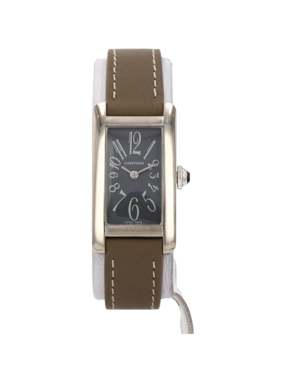 Cartier 2000's Tank Américaine 19mm watch - Nero