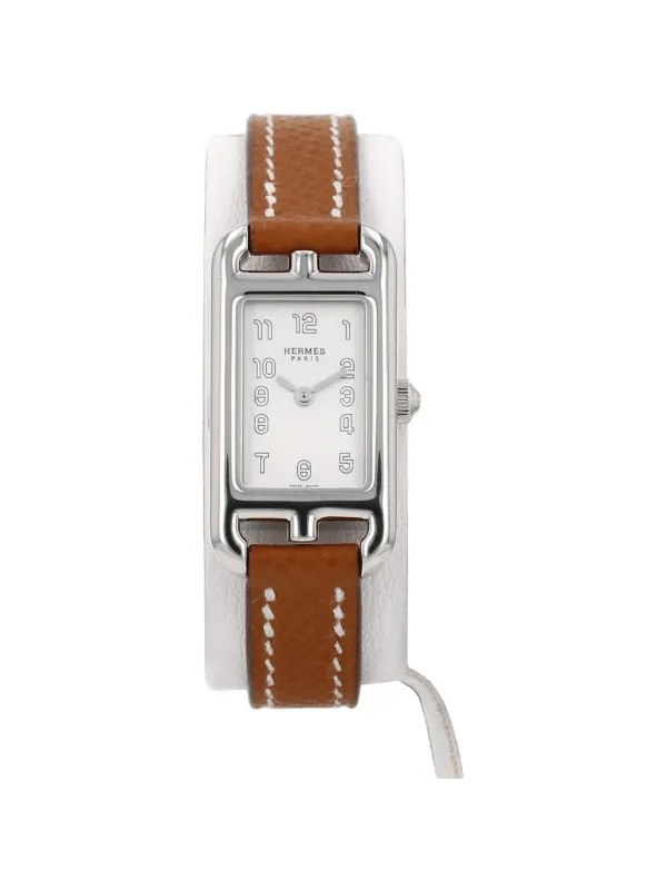 Hermès Pre-owned 2026 Cape Cod Nantucket 33mm Watch in White