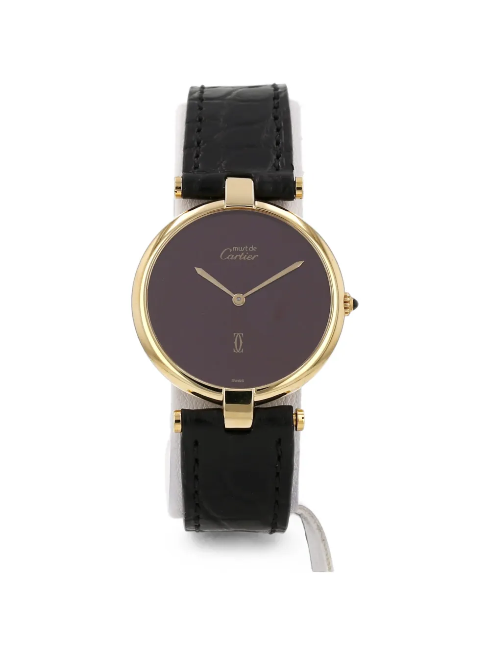 Cartier 1990s Must Vendôme 30mm watch - Rosso