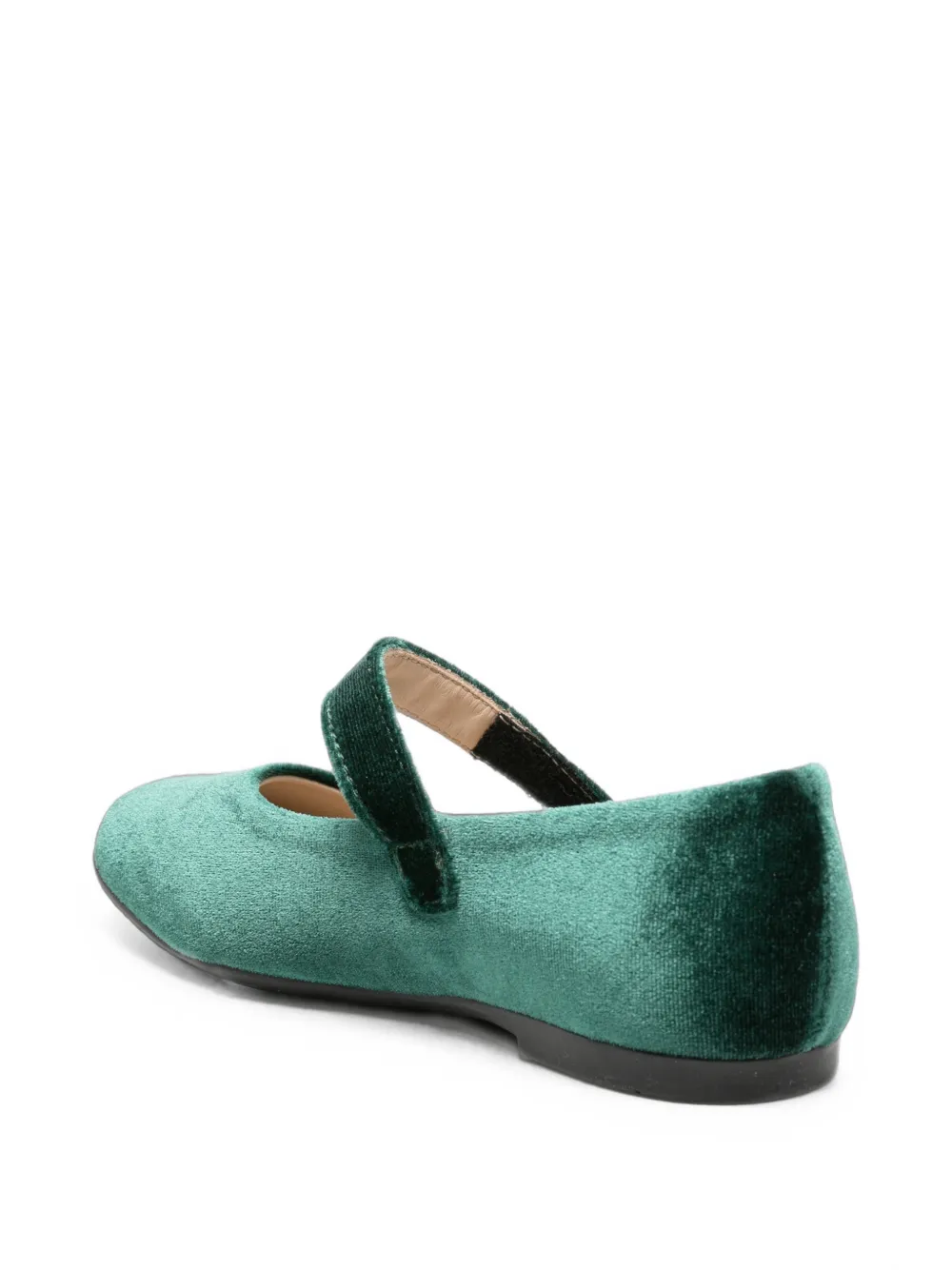 Florens touch-strap ballet flats Groen