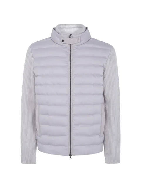 Herno padded ribbed-knit jacket