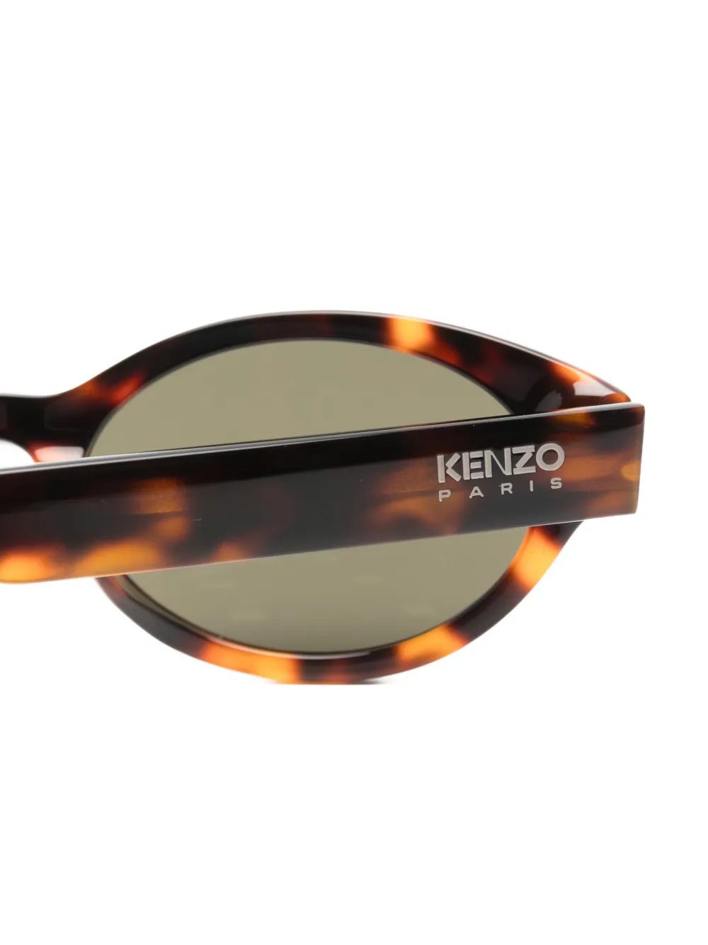 Kenzo Zonnebril met ovalen montuur Bruin