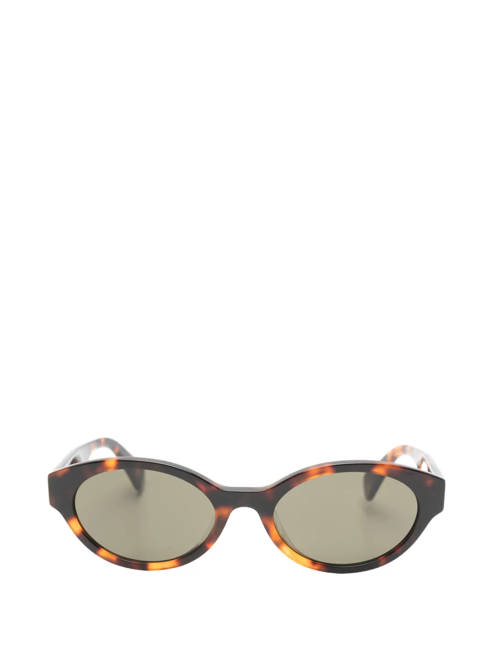 Kenzo tortoiseshell-effect oval-frame sunglasses | Brown | Image 1