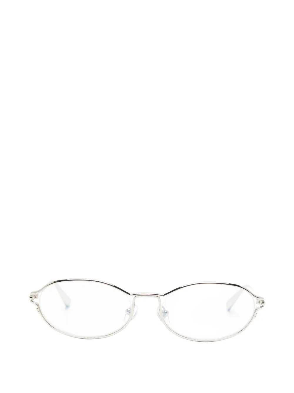 Jacquemus oval-frame glasses | Silver | Image 1