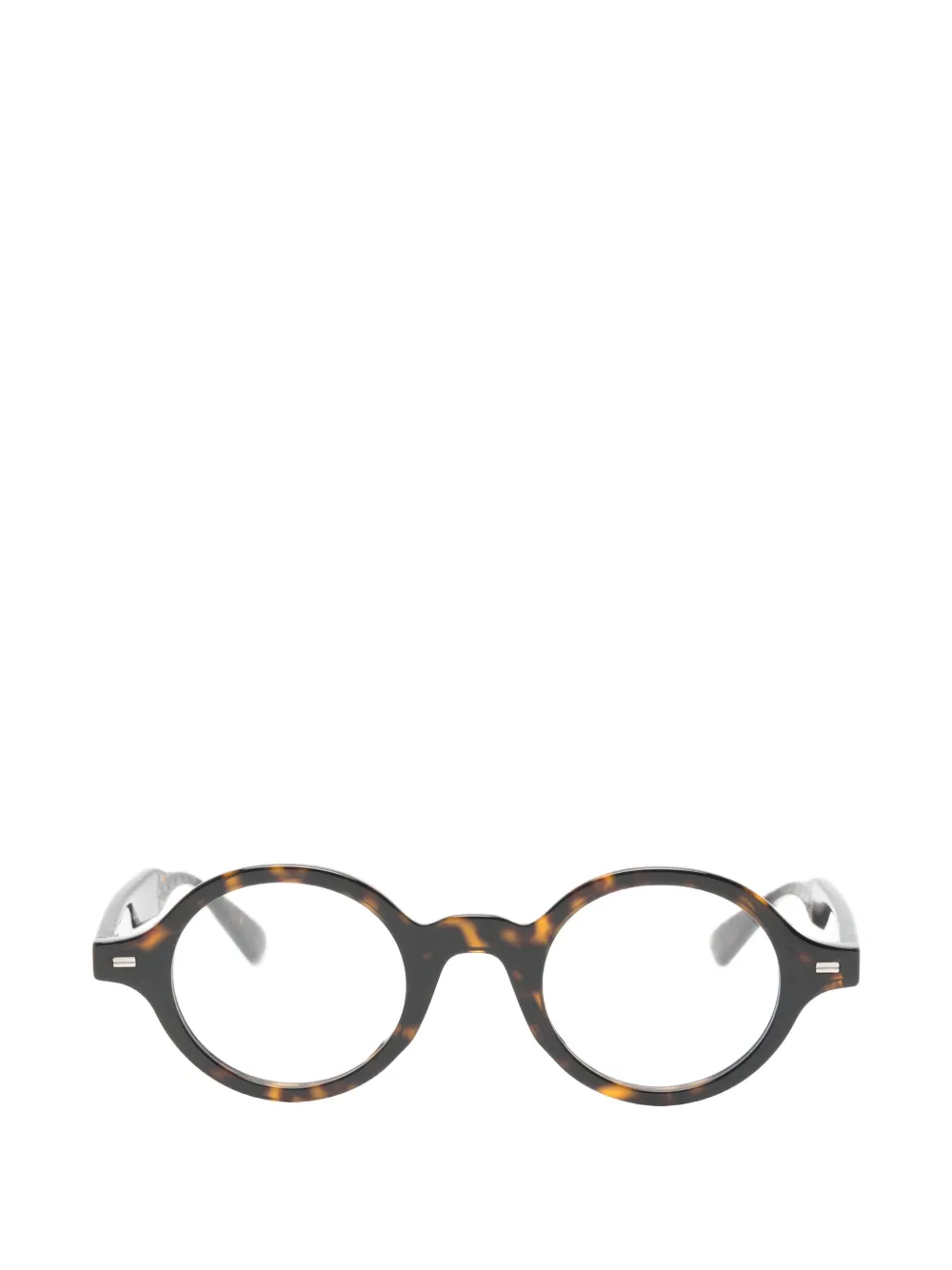 Kenzo Weave round-frame glasses | Brown | Image 1