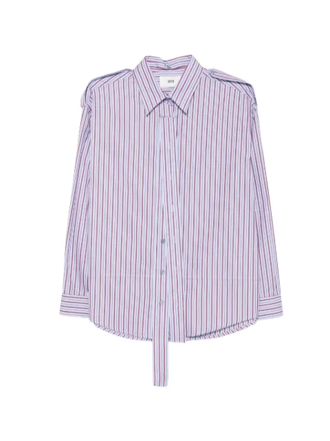 SOLOTRE chemise à rayures verticales