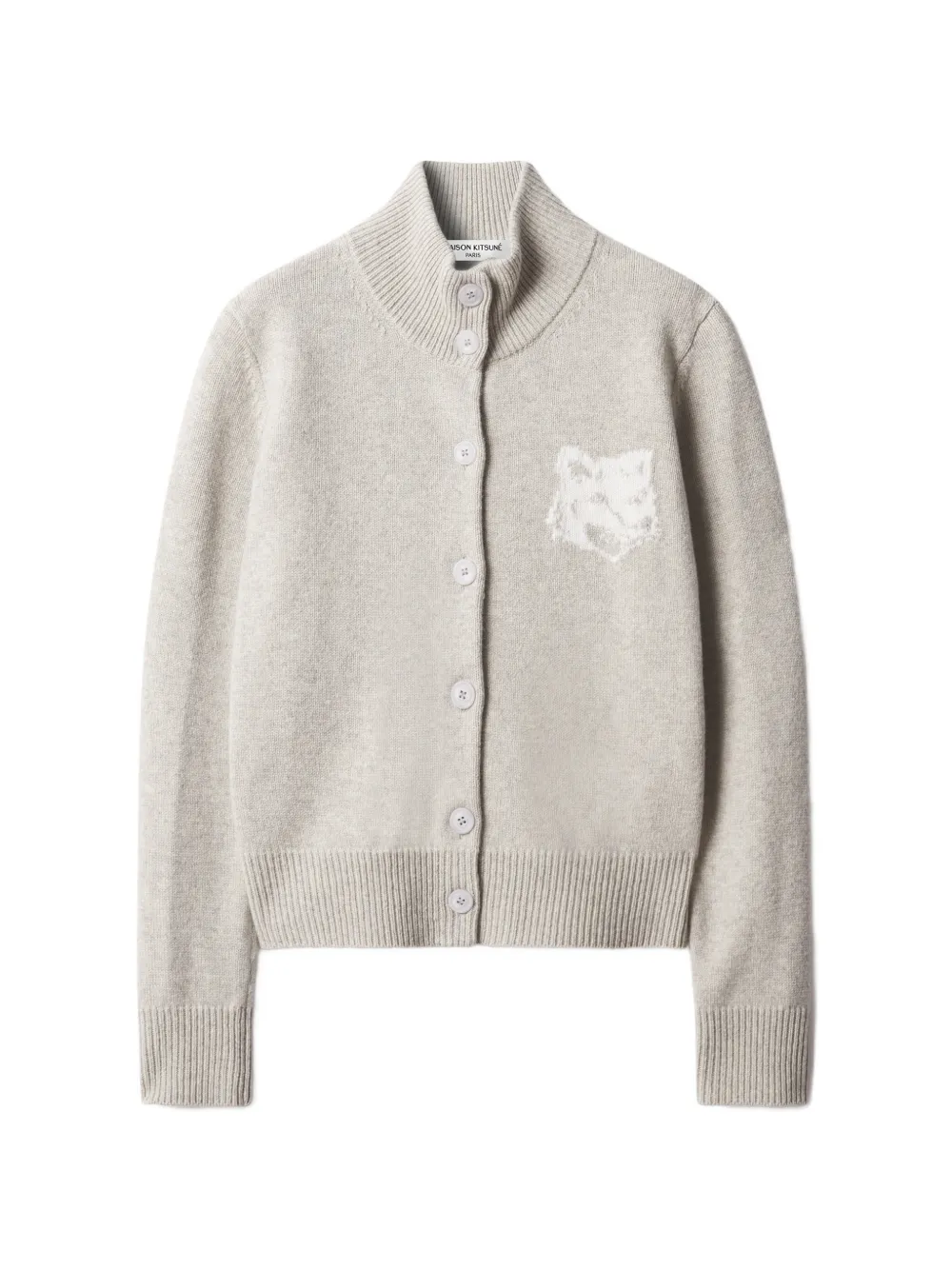 Maison Kitsuné high-neck cardigan