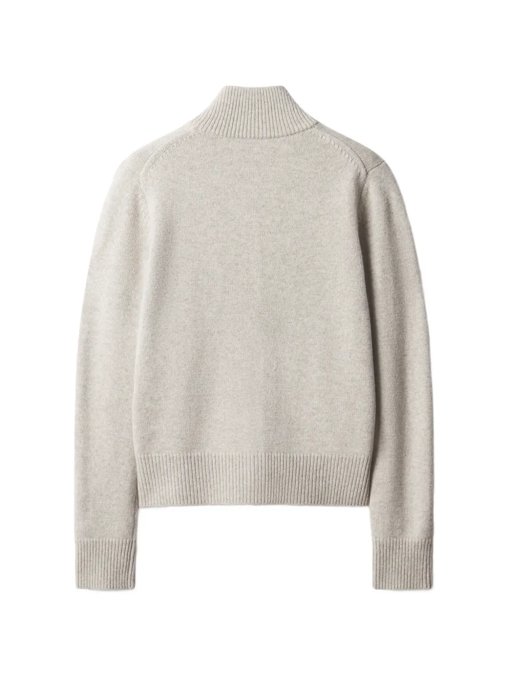 Maison Kitsuné high-neck cardigan Grijs