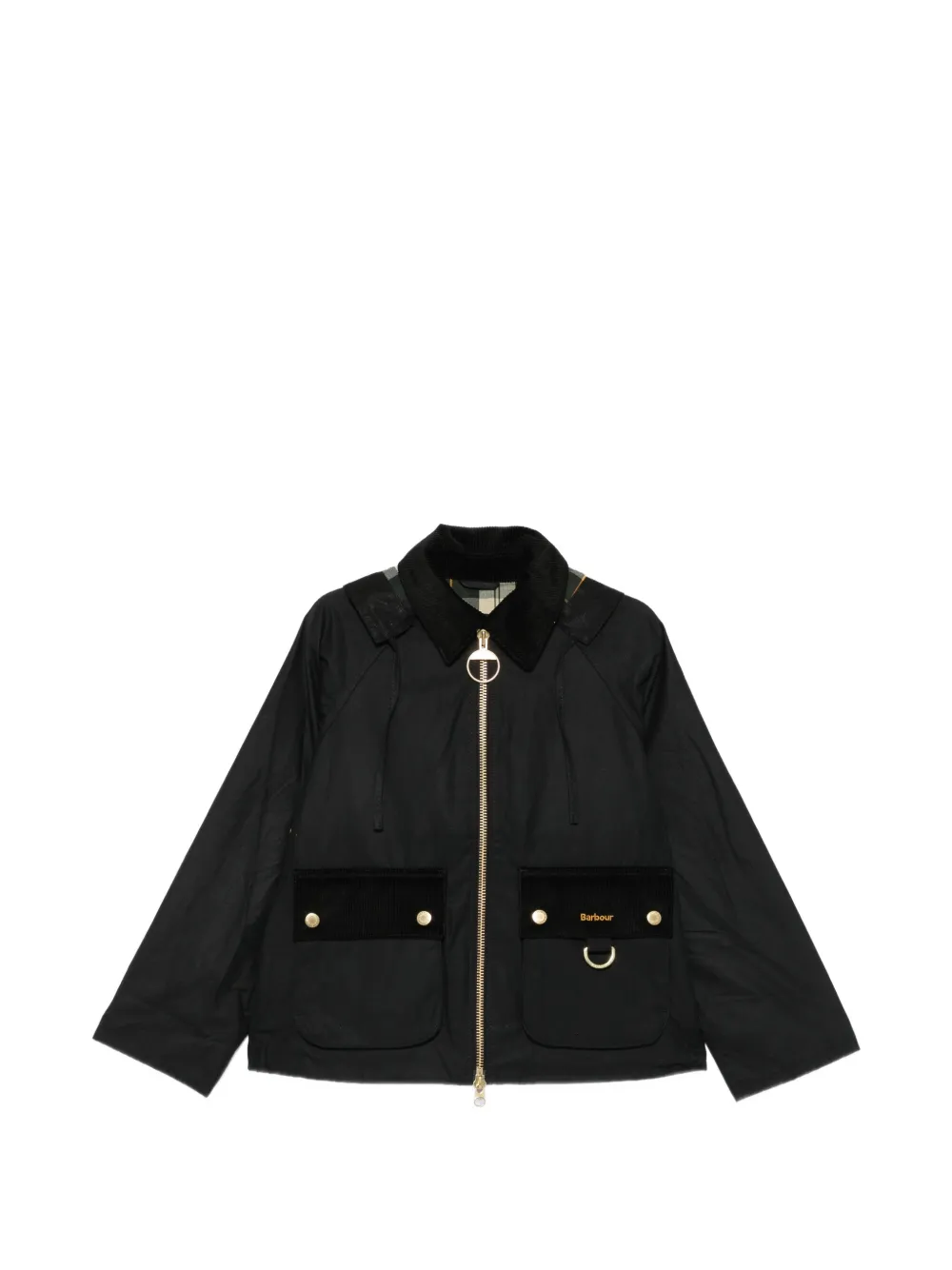 Barbour 카빌 후드 재킷 | 블랙 | Image 1