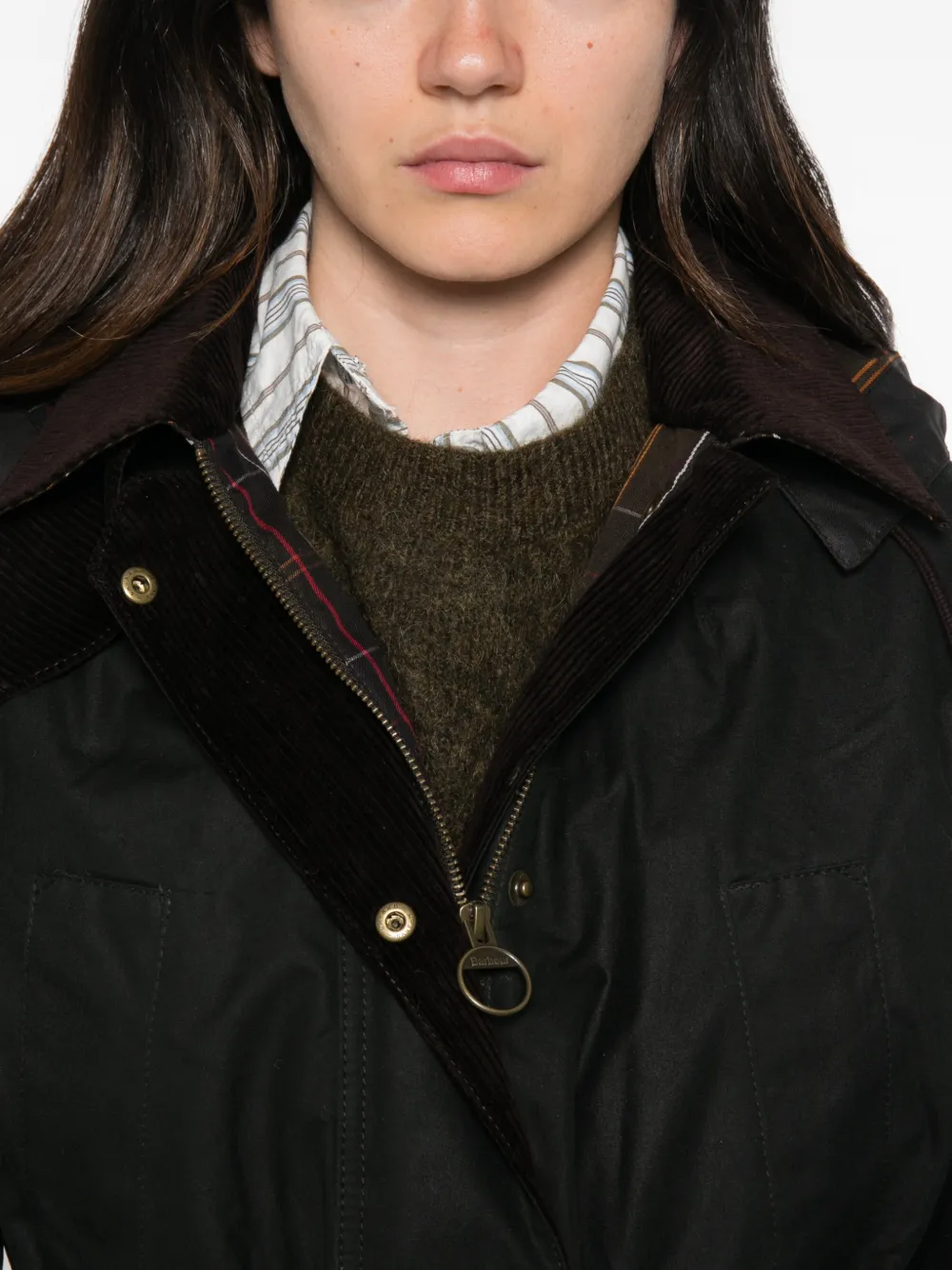 Barbour Antoinette jas Zwart