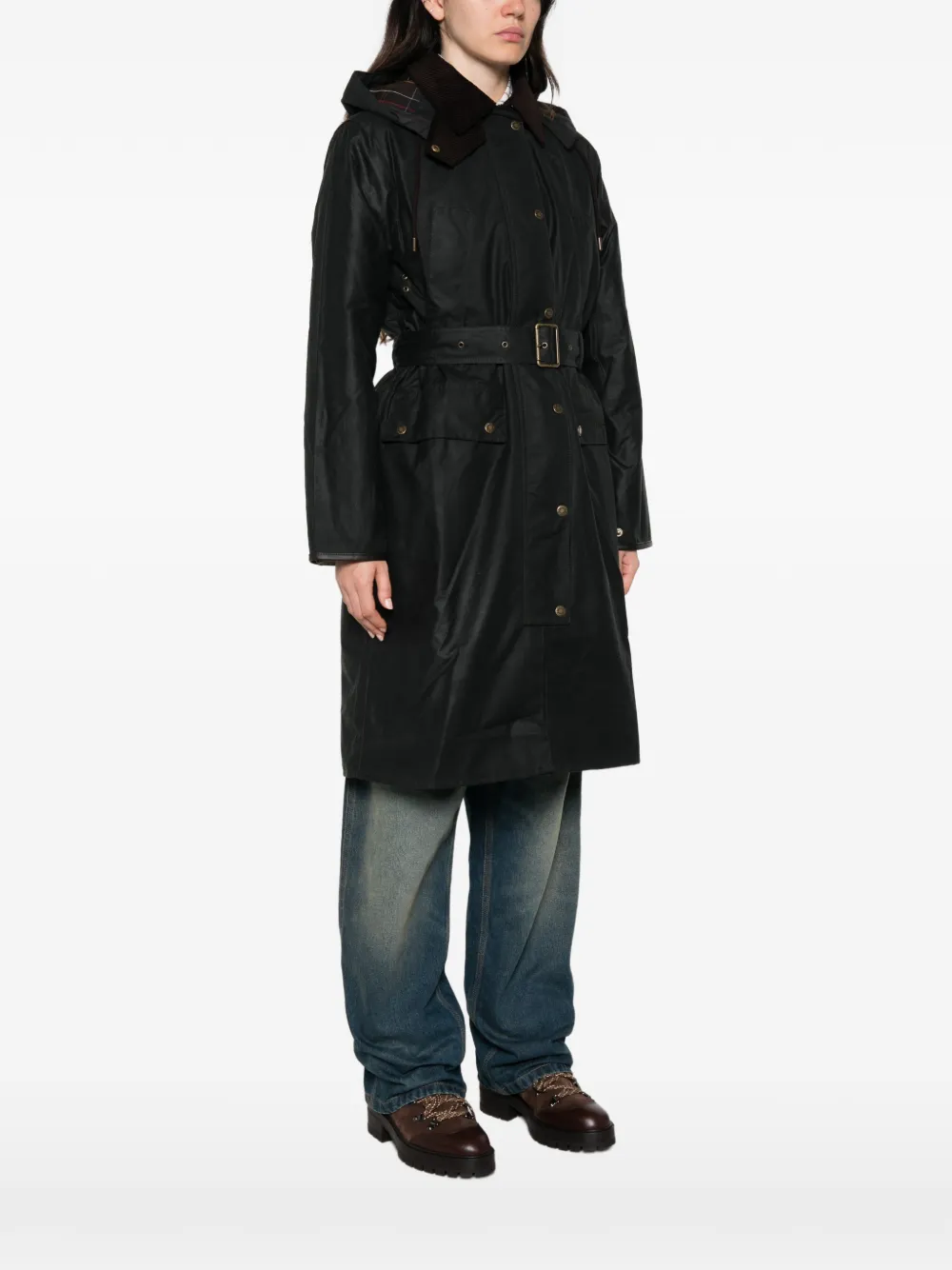 Barbour Antoinette jas Zwart
