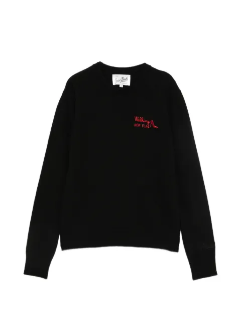 MC2 Saint Barth sudadera con cuello redondo y bordado