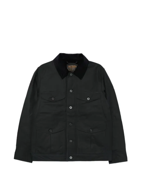 Filson corduroy-collar button-up jacket