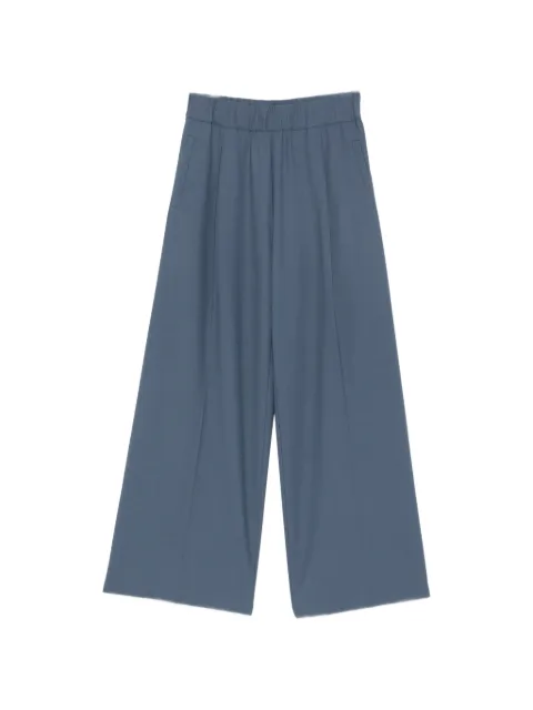 Semicouture pleated palazzo pants
