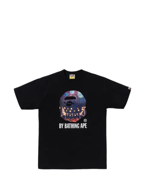 A BATHING APE® Japanese Festival photo-print T-shirt