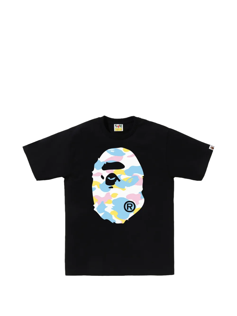A BATHING APE® Multi Camo Ape Head T-shirt