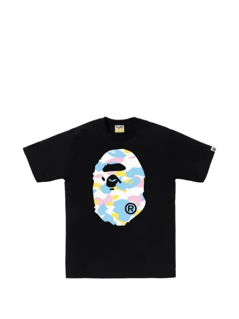 A BATHING APE® Multi Camo Ape Head T-shirt