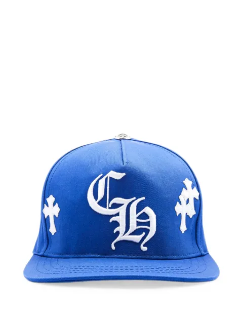 Chrome Hearts cross-patch baseball hat