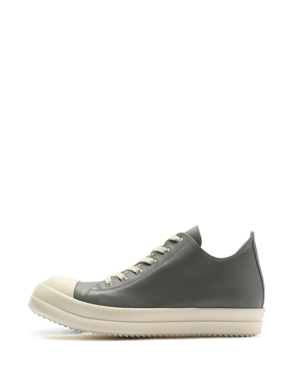 Rick Owens Concordians leather sneakers - Gris