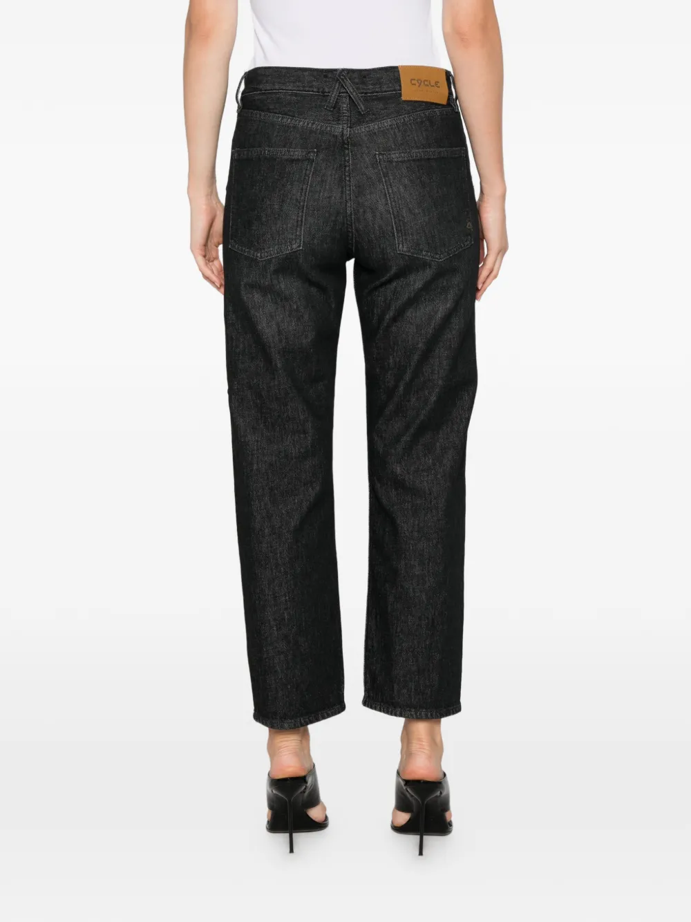 Cycle Bella straight jeans met vervaagd effect Grijs