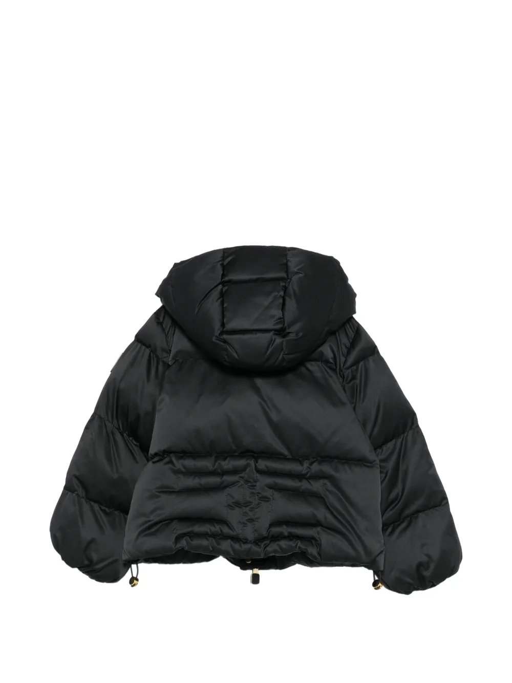 Elisabetta Franchi La Mia Bambina Jack met capuchon Zwart