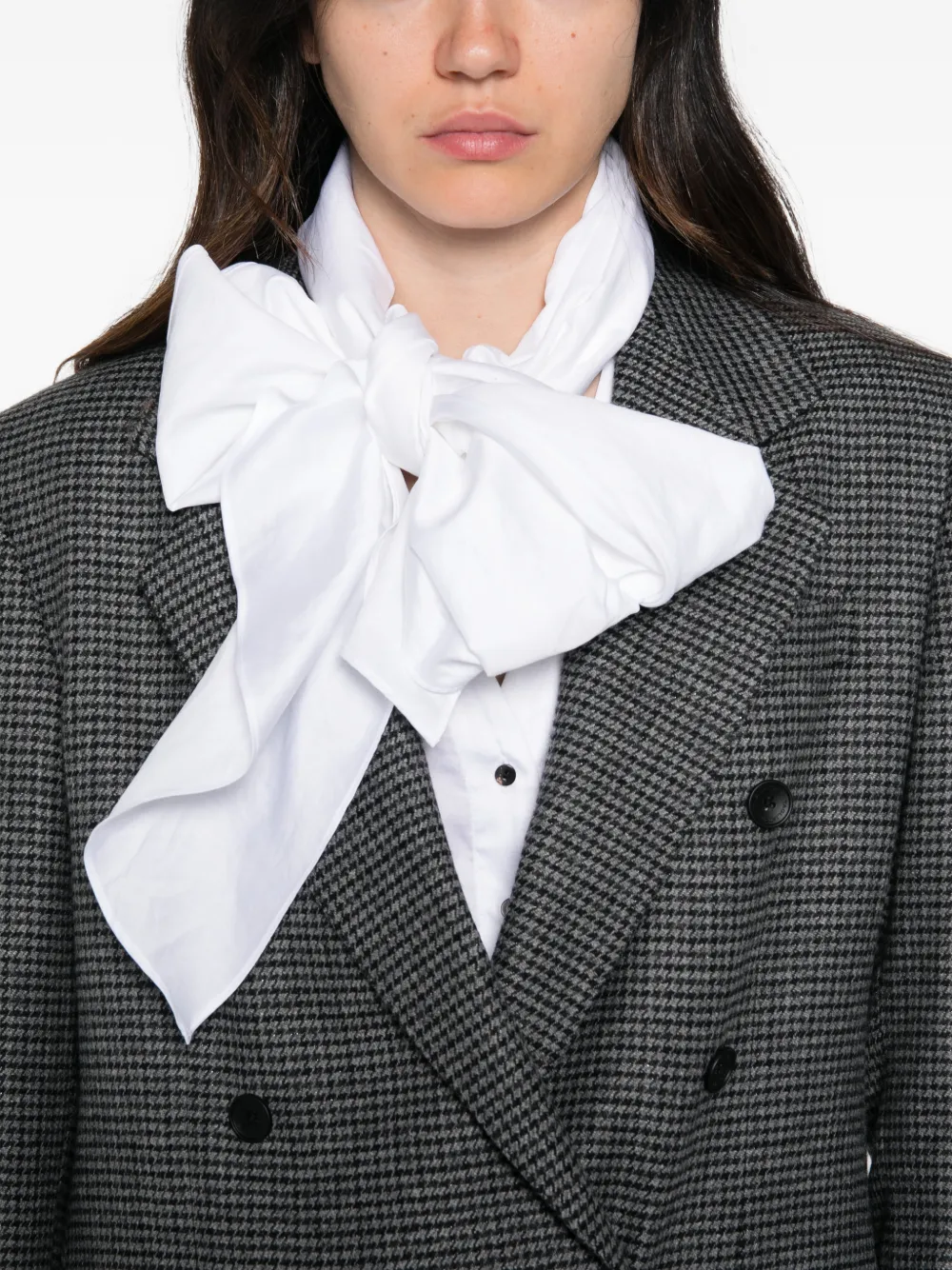 Tagliatore Blazer met pied-de-poule print Grijs