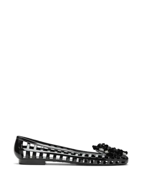 HEAVENLY JELLY flats Bloomi con flores de cuentas