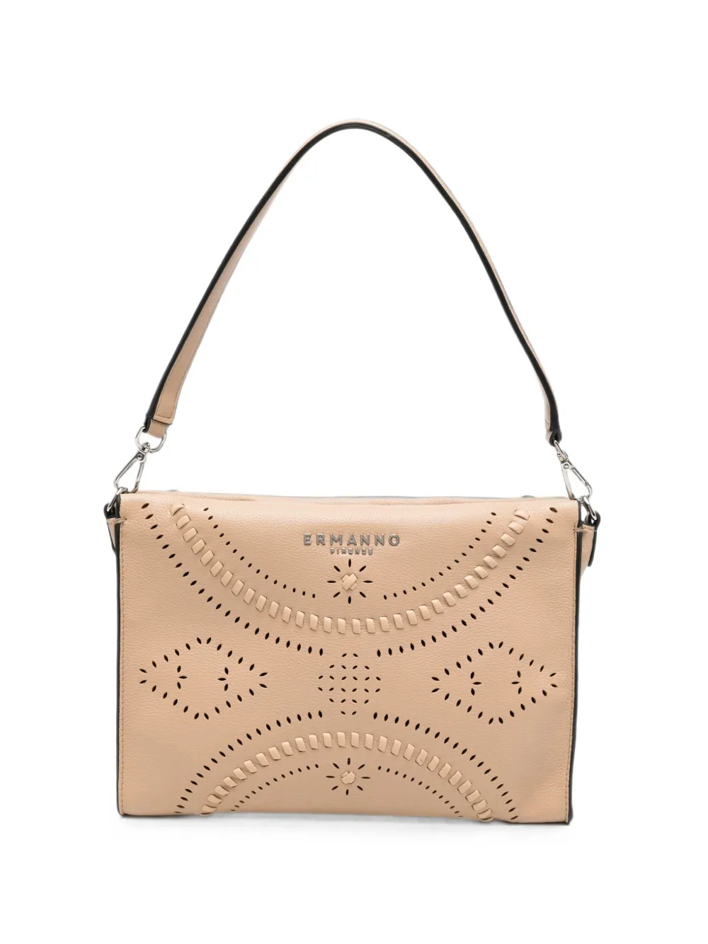 Ermanno Scervino perforated-detail tote bag - Toni neutri