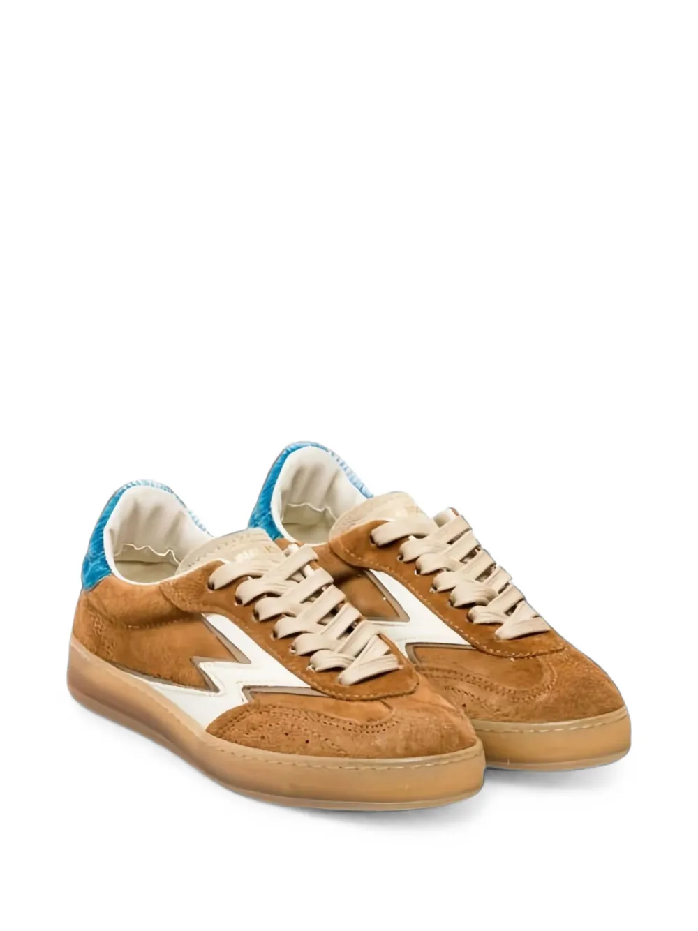 Moaconcept Lace-up Sneakers In Brown