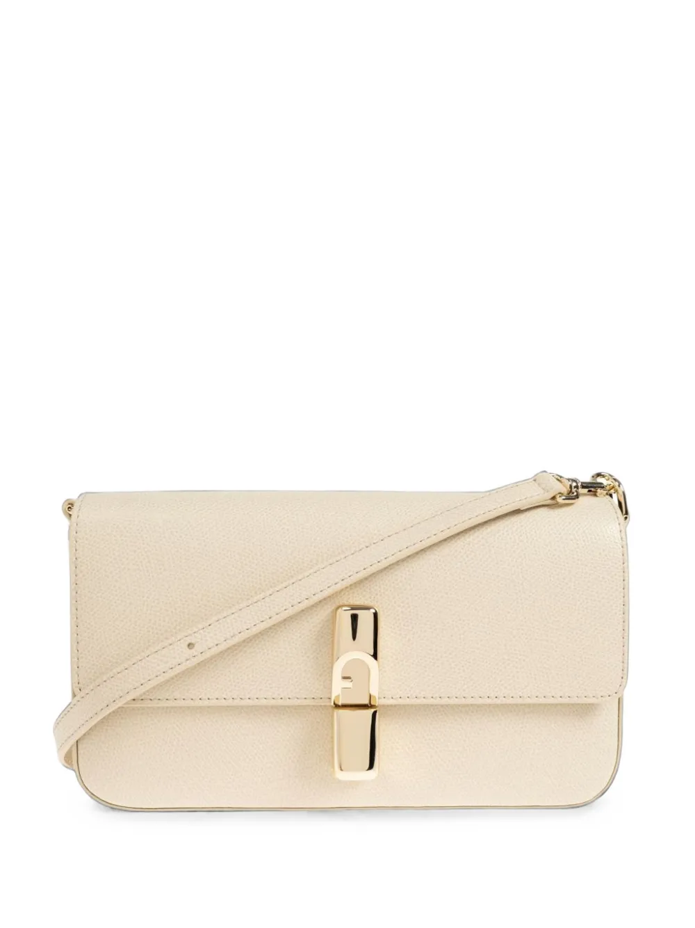 Furla Iride grained leather crossbody bag