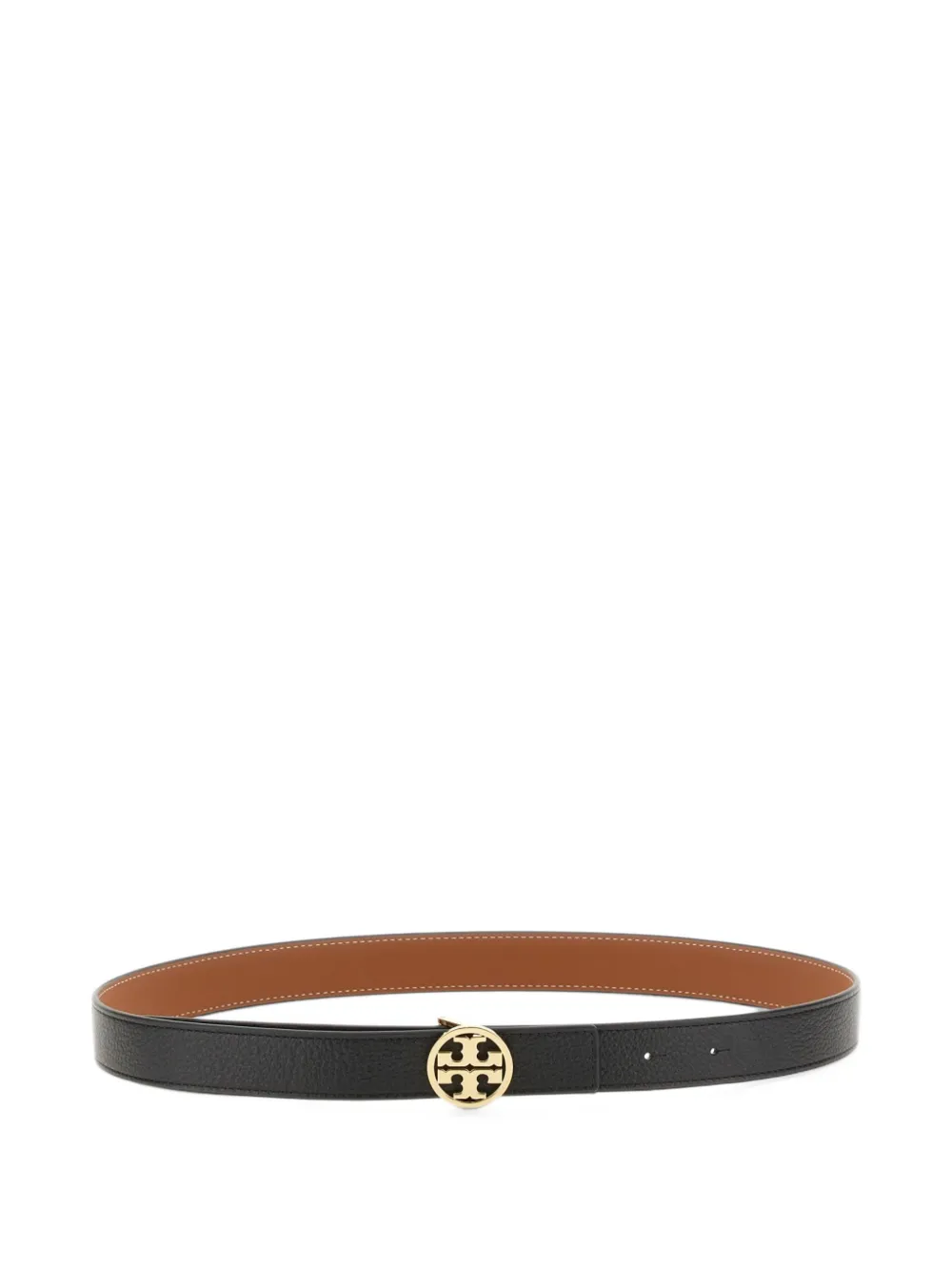 Tory Burch 1" Miller reversible belt - Nero