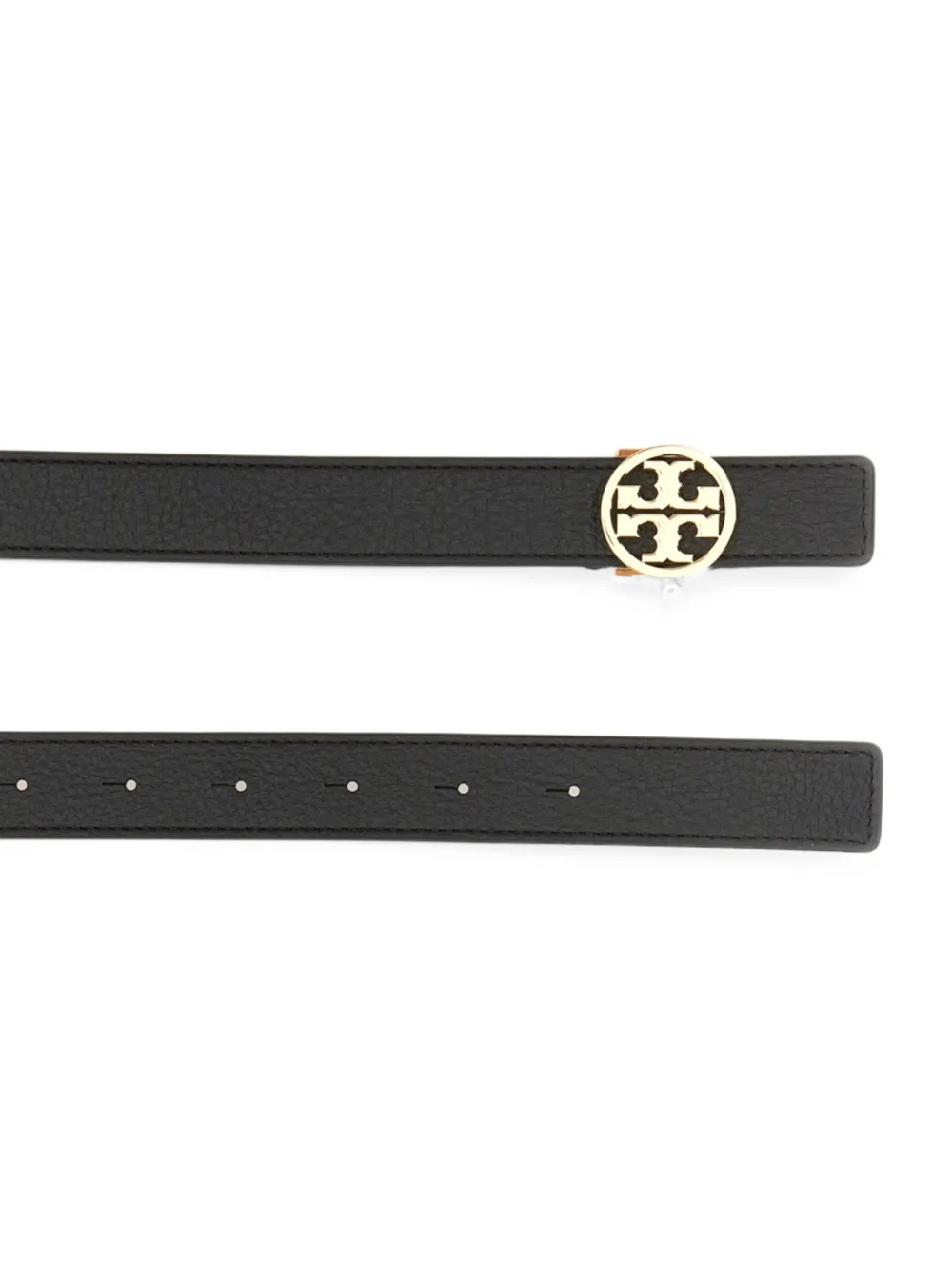 Tory Burch 1" Miller omkeerbare riem Zwart