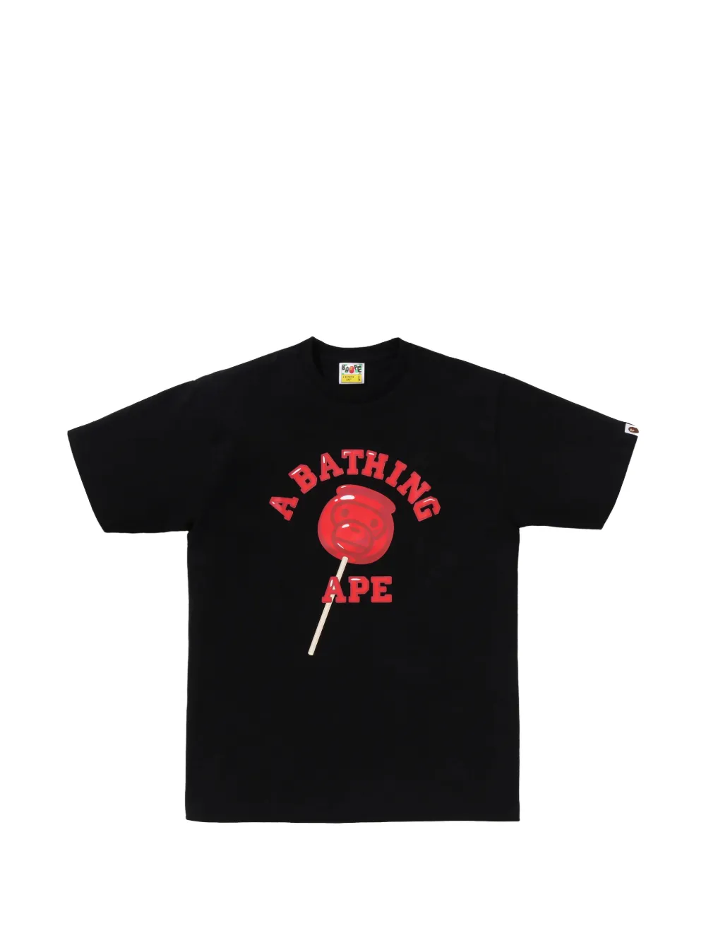 A BATHING APE® Baby Milo candy-apple T-shirt
