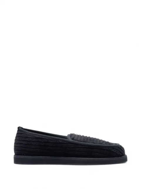 Chrome Hearts Dagger ribbed loafers