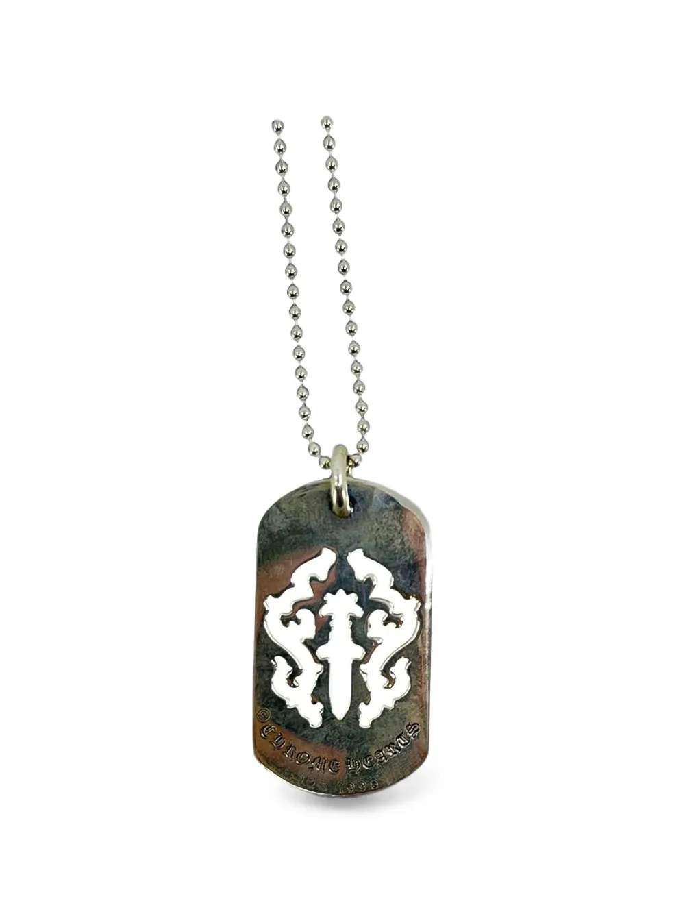 Chrome Hearts Vine Dagger cutout necklace