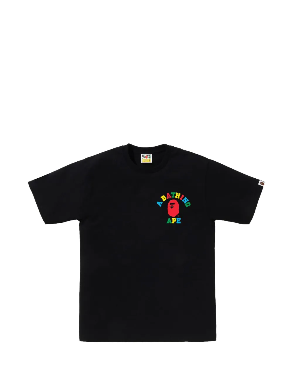 A BATHING APE® playera College | negro | Image 1