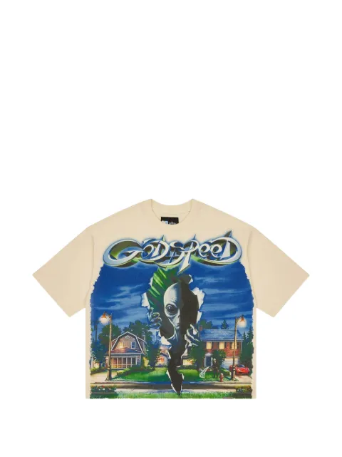 GODSPEED Neighborhood Watch グラフィックプリント Tシャツ