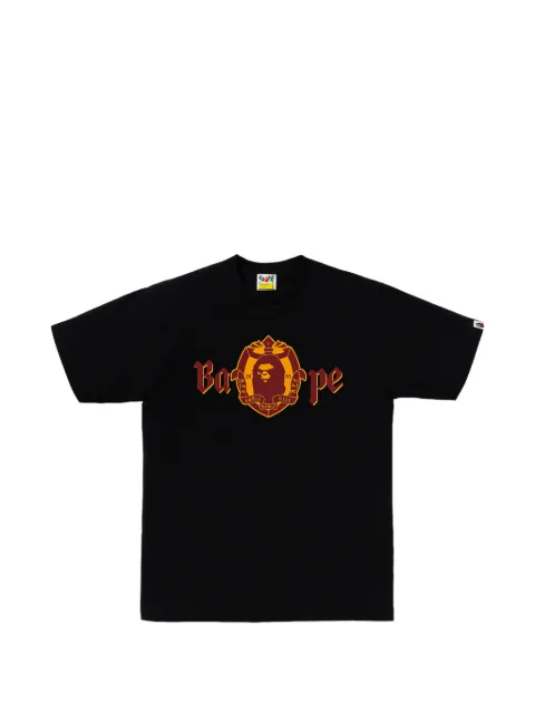 A BATHING APE® t-shirt Old English à logo imprimé