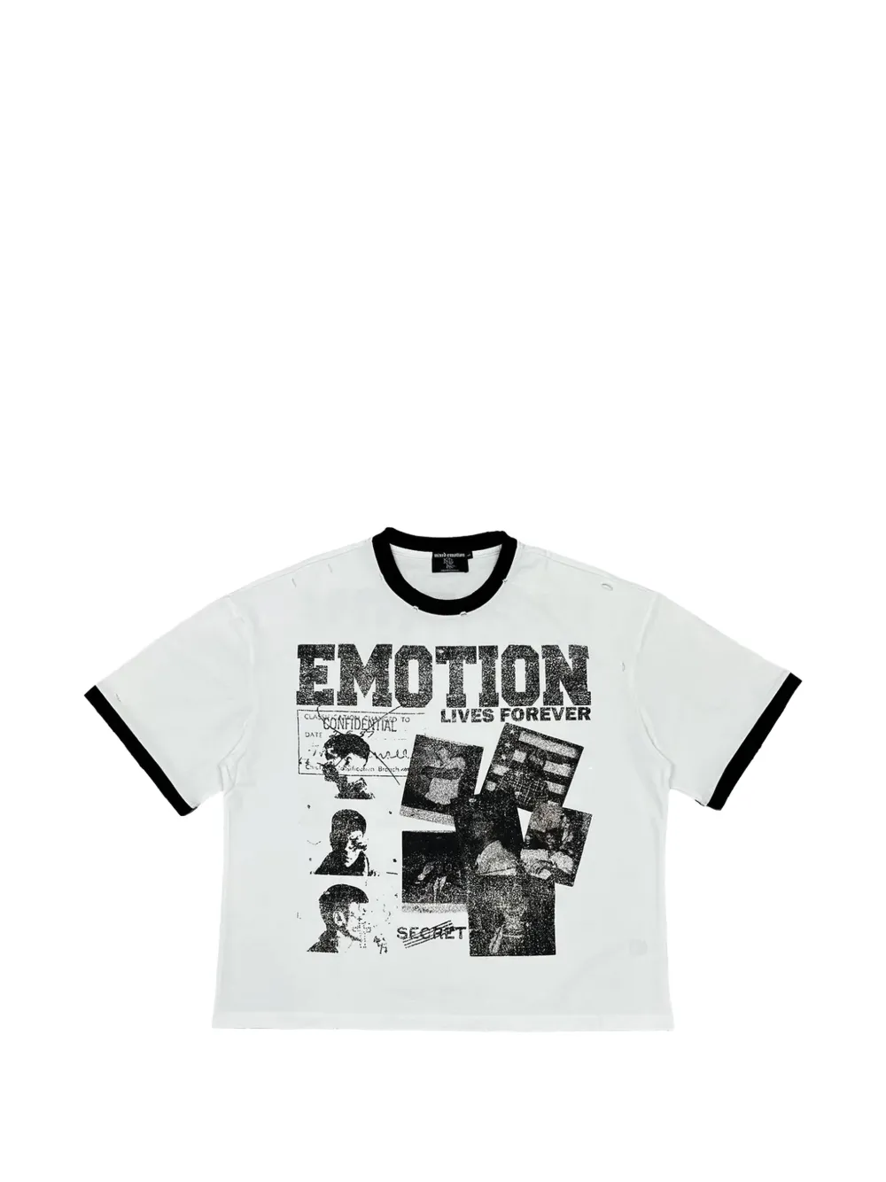 Mixed Emotion Secret graphic-print T-shirt