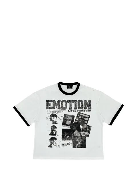 Mixed Emotion Secret graphic-print T-shirt
