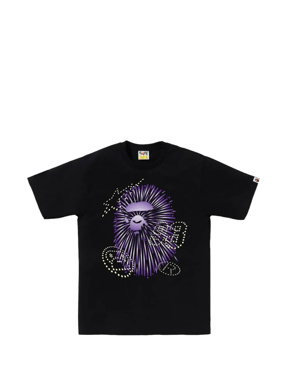 A BATHING APE® Firework Ape Head T-shirt