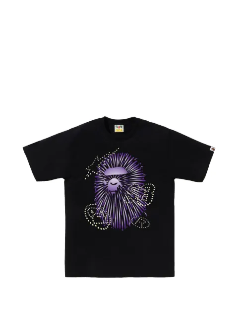 A BATHING APE® t-shirt Firework Ape Head