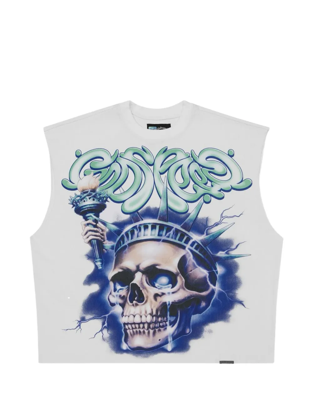 GODSPEED Liberty Tears graphic-print T-shirt