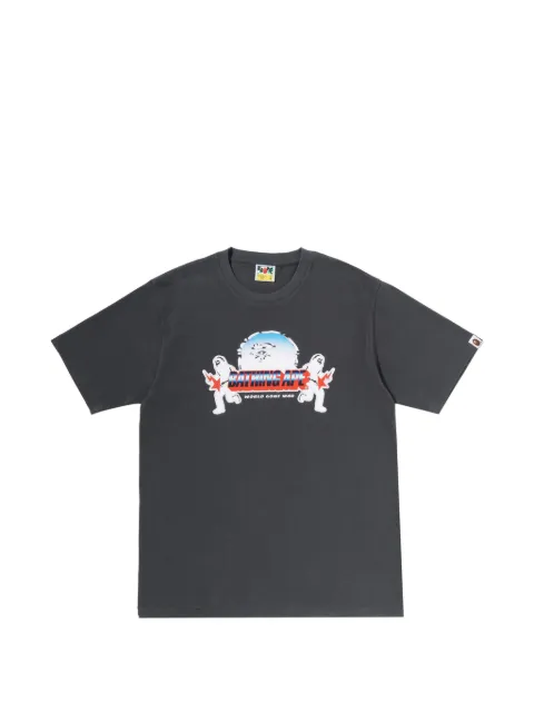 A BATHING APE® playera Metal Ape Head