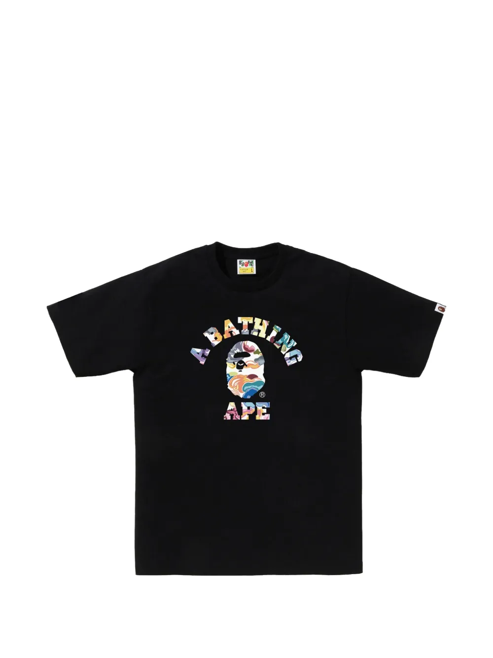 A BATHING APE® Art Camo College T-shirt