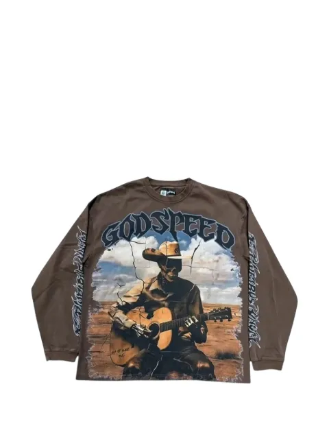 GODSPEED Virtuoso graphic-print long-sleeve T-shirt