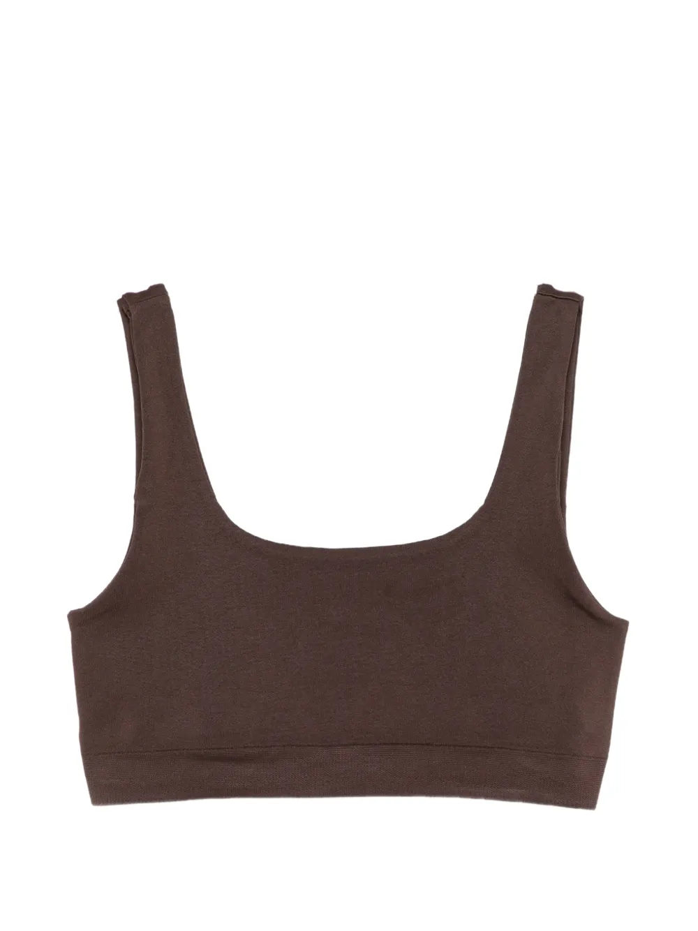 MC2 Saint Barth logo-patch cropped top