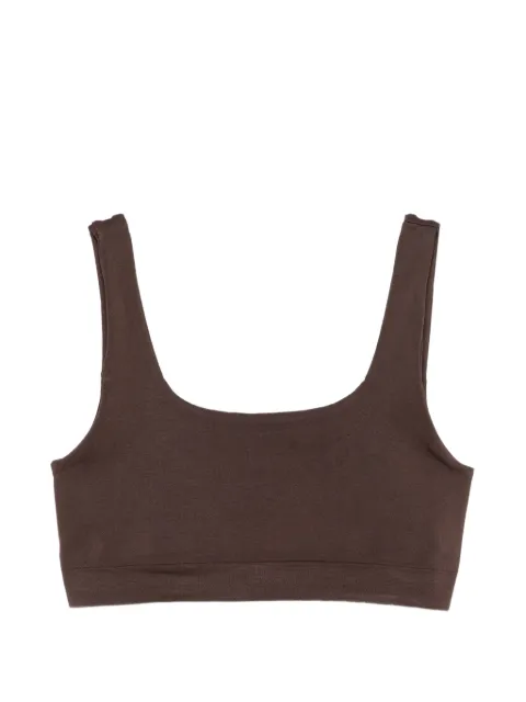 MC2 Saint Barth logo-patch cropped top